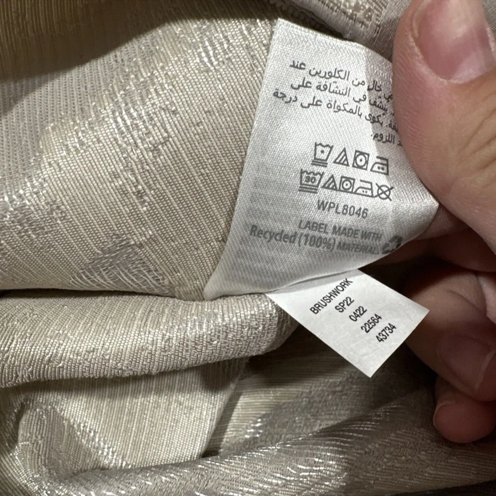 NEW $135 [ 1 Euro Sham‎ ] for Hotel Collection Brushwork